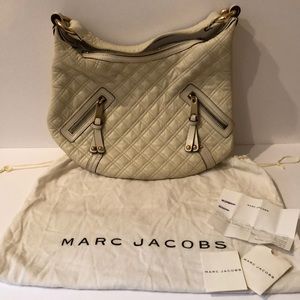 Marc Jacobs Zip Bowler Leather Handbag